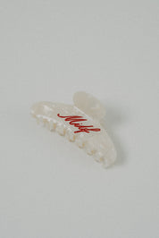 Hair Clip MILF White