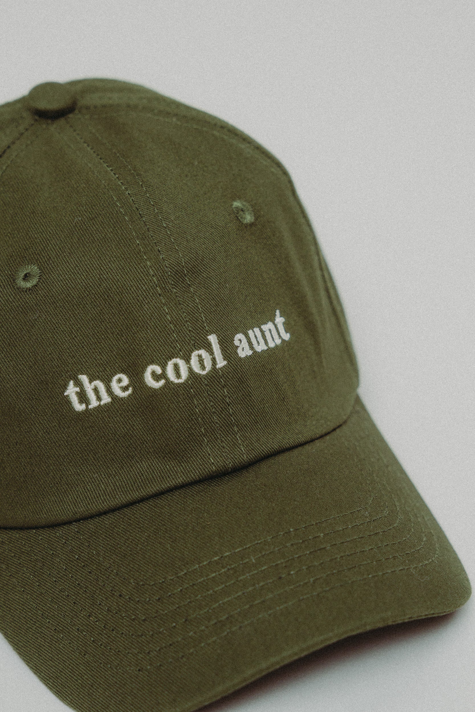 The Cool Aunt Cap Green