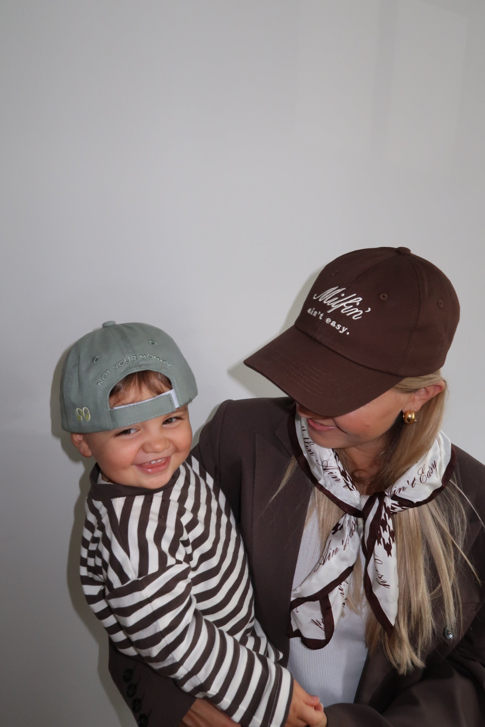 Milfin' Ain't Easy Cap Brown