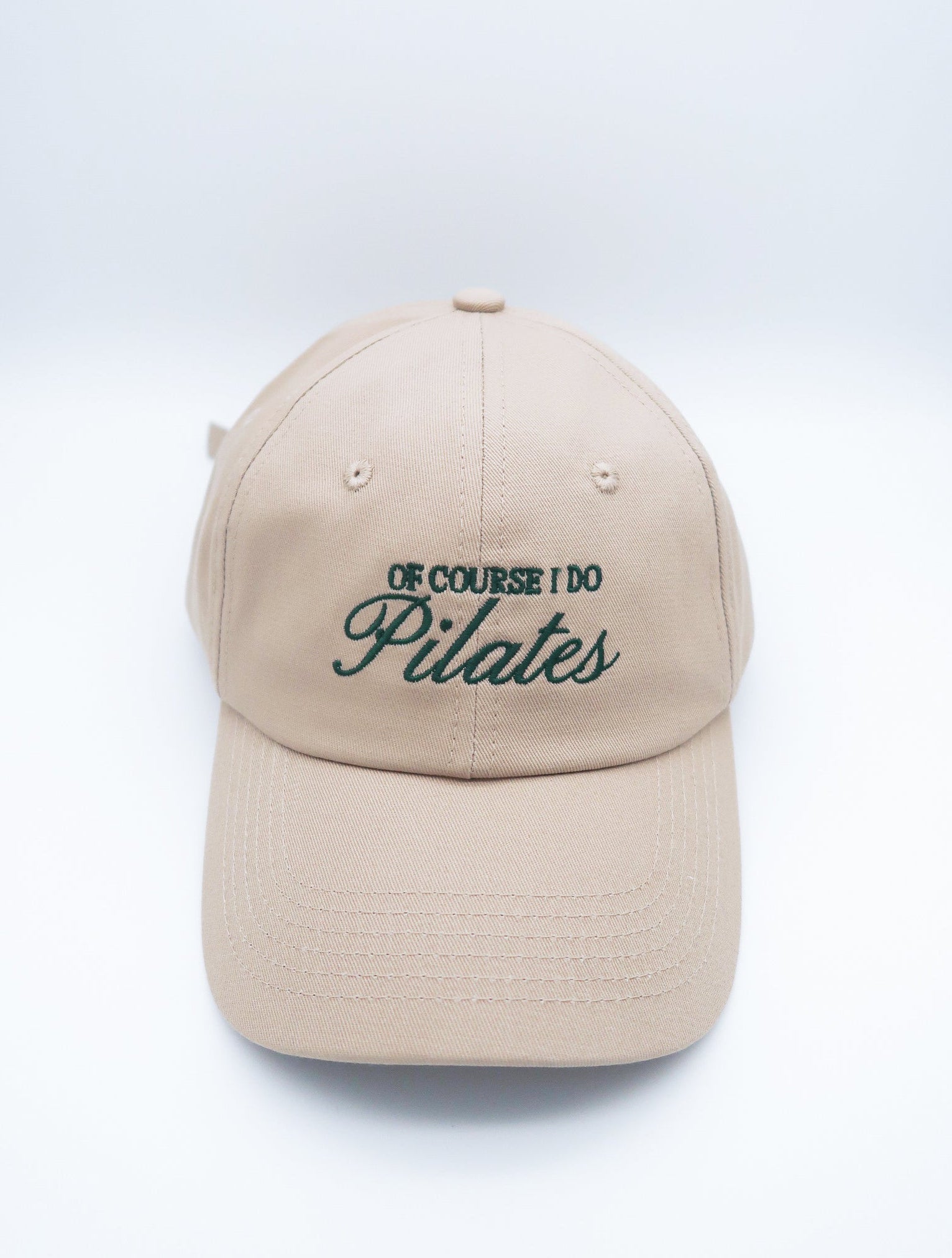 Of Course I Do Pilates Cap