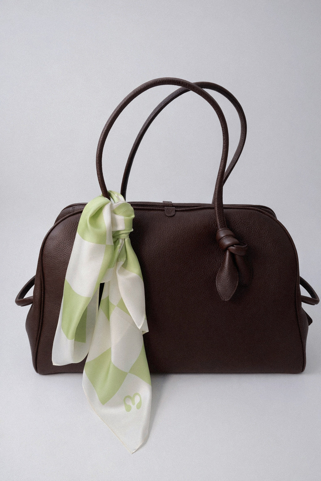 Scarf Matcha Check